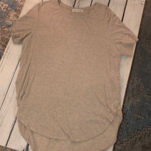 Joah Brown high low T-shirt